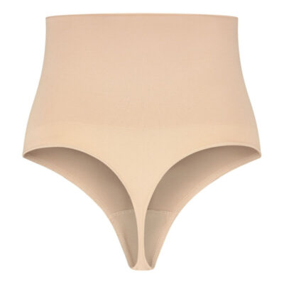 Bye bra seamless cintura alta thong medium control xxl bye bra - underwear caliente. Pt