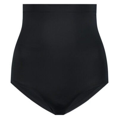 Bye bra seamless high waist brief - black s bye bra - underwear caliente. Pt