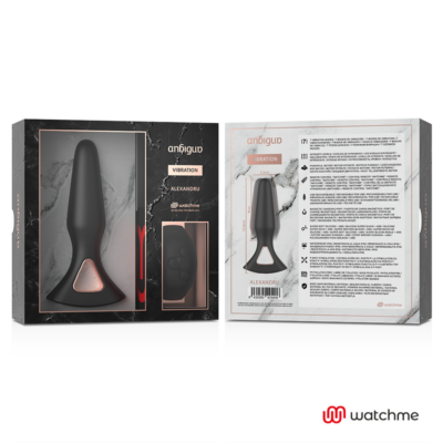 Anbiguo™ - watchme controle remoto vibrador anal plug alexandru anbiguo caliente. Pt