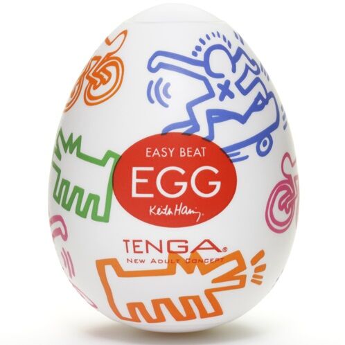 Tenga egg street easy ona-cap por keith haring tenga caliente. Pt