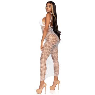 VESTIDO MAXI DE LEG AVENUE TWIST NET TAMANHO ÚNICO BRANCO 6 Vestido maxi de leg avenue twist net tamanho único branco leg avenue accessories caliente. Pt