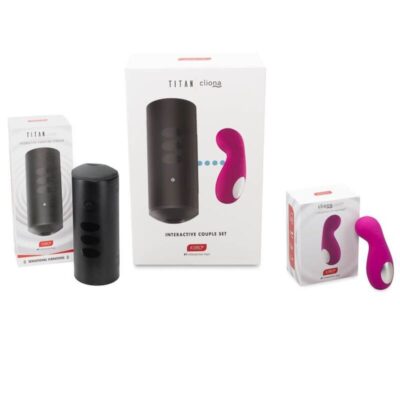 Conjunto casal kiiroo titan y cliona roxo kiiroo caliente. Pt