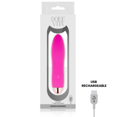 VIBRADOR RECARREGÁVEL DOLCE VITA QUATRO PINK 7 VELOCIDADES 6 Vibrador recarregável dolce vita quatro pink 7 velocidades dolce vita caliente. Pt