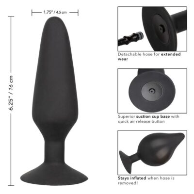 Plugue inflável de silicone calex xl california exotics caliente. Pt