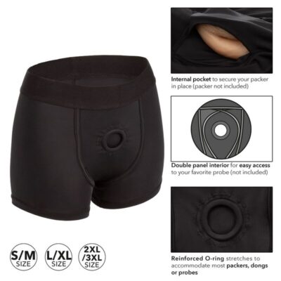 Calex - arnês estilo boxer s/m calexotics caliente. Pt