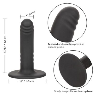 Calex - boundless dildo 12 cm compatível com arnês calexotics caliente. Pt