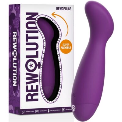REWOLUTION REWOPULSE FLEXIBLE VIBRATOR ESTIMULATOR POINT G 10 Rewolution rewopulse flexible vibrator estimulator point g - image 3