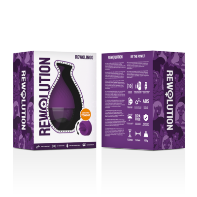 Rewolution rewolingo língua estimulante vibe rewolution caliente. Pt