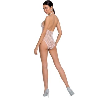 Alternative view of passion woman bs087 bodystocking - white one size