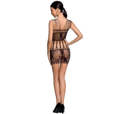 Alternative view of passion woman bs090 bodystocking - black one size
