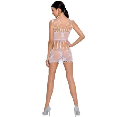 Alternative view of PASSION WOMAN BS090 BODYSTOCKING - WHITE ONE SIZE