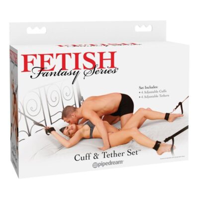 Alternative view of CONJUNTO DE PUNHO E TETHER FETISH FANTASY