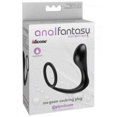 Plugue anal fantasy ass-gasm cockring anal fantasy series caliente. Pt