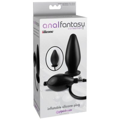 PLUGUE DE SILICONE INFLÁVEL ANAL FANTASY 6 Plugue de silicone inflável anal fantasy anal fantasy series caliente. Pt