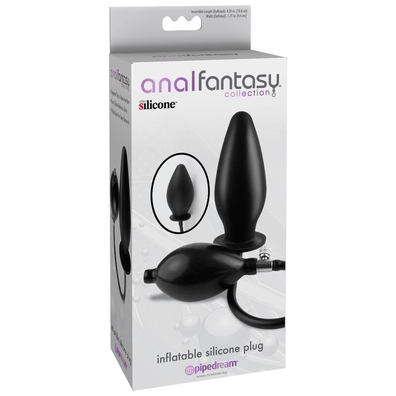 PLUGUE DE SILICONE INFLÁVEL ANAL FANTASY 3 Plugue de silicone inflável anal fantasy - image 3