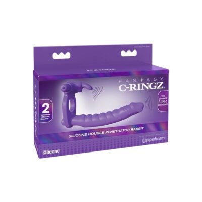 Fantasy c-ringz silicone double vibrator coelho fantasy c-ringz caliente. Pt