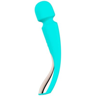 Lelo smart wand 2 massager médio azul oceano lelo caliente. Pt
