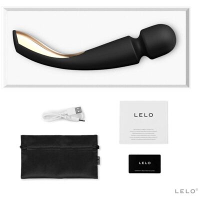 Lelo - smart wand 2 massager médio preto lelo caliente. Pt