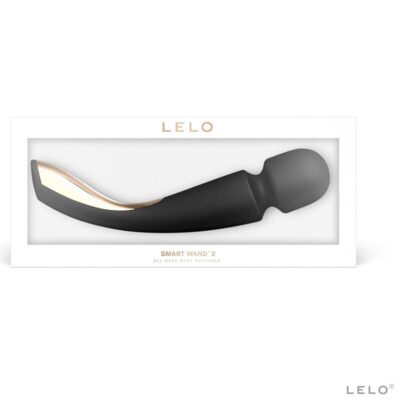 Lelo - smart wand 2 massager médio preto lelo caliente. Pt