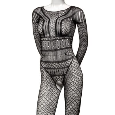 Alternative view of calex lace body suit one size