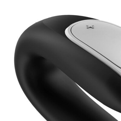 Satisfyer double fun partner vibrator - preto - image 4