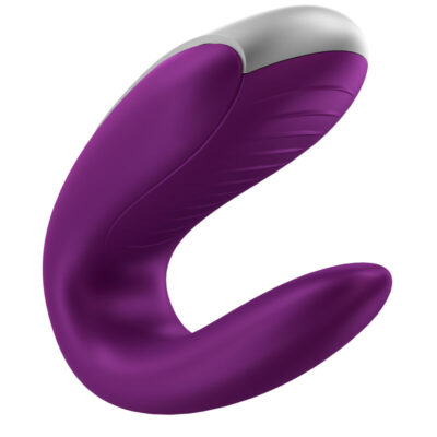 Satisfyer double fun partner vibrator - roxo satisfyer connect caliente. Pt