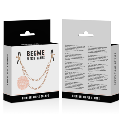 Begme black edition premium nipple clamps begme black edition caliente. Pt