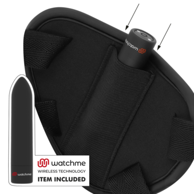 Cyber strap remote control harness and vibrating bullet watcme technology l fetish submissive caliente. Pt