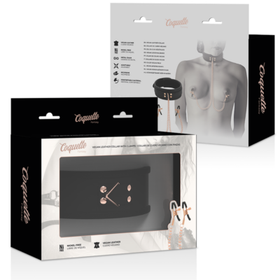 Colar coquette chic desire fantasy com pinças de bicos coquette fantasy caliente. Pt