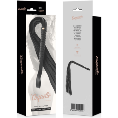 Flogger coquette chic desire fantasy vegan de couro coquette fantasy caliente. Pt