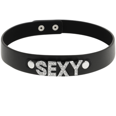 Coquette chic desire garganta artesanal couro vegano - sexy coquette accessories caliente. Pt