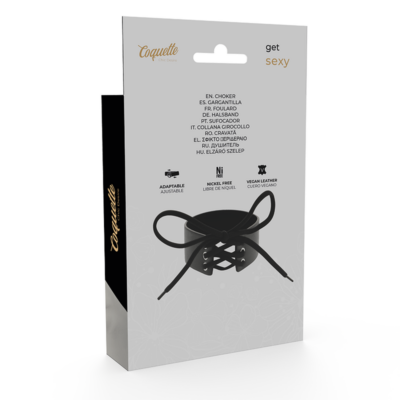 Coquette chic desire gargantilha artesanal couro vegano coquette accessories caliente. Pt