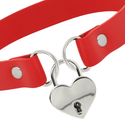 Coquette chic desire choker feita à mão coração - vermelho coquette accessories caliente. Pt
