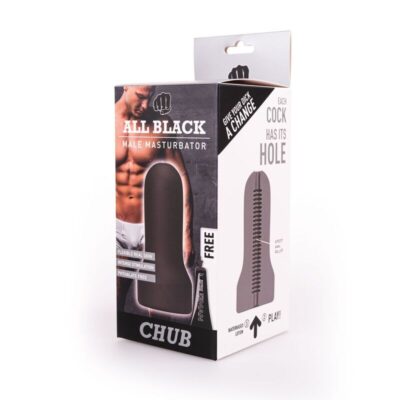 All black - masturbador loop modelo 2 all black caliente. Pt