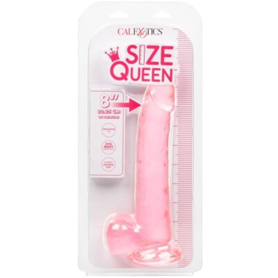 CALEX SIZE QUEEN DILDO - ROSA 20,3 CM 13 Calex size queen dildo - rosa 20,3 cm calexotics caliente. Pt