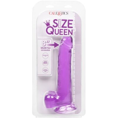 Calex size queen dildo - roxo 20,3 cm calexotics caliente. Pt