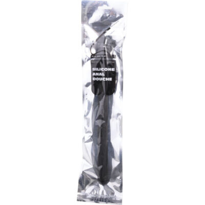 Alternative view of ALL BLACK - DUCHE ANAL DE SILICONE 27 CM