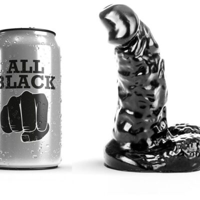 TUDO PRETO - DILDO 13 CM