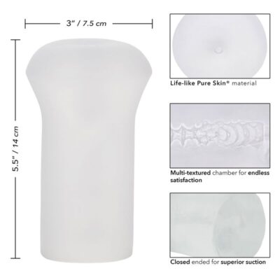 Calex boundless stroker - transparente california exotics caliente. Pt