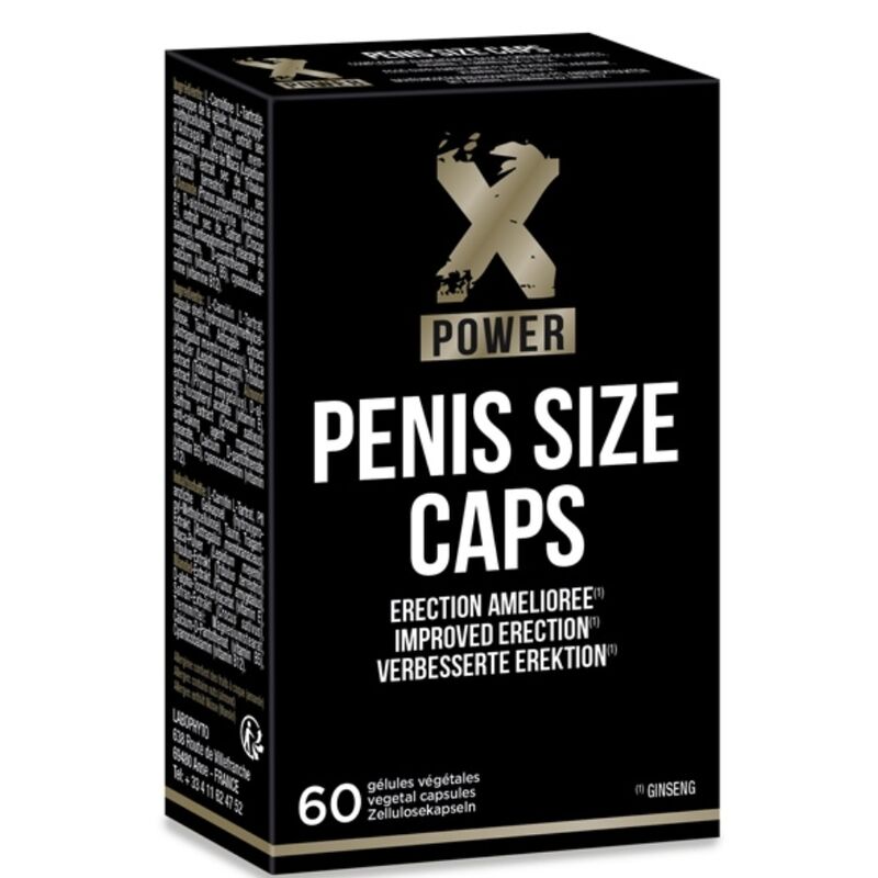 Capas de tamanho xpower penis para ereções melhoradas 60 cap xpower caliente. Pt