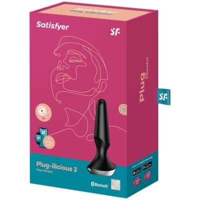 Satisfyer plug ilicious 2 plug vibrator - preto satisfyer connect caliente. Pt