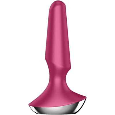 Satisfyer plug ilicious 2 plug vibrator - berry satisfyer connect caliente. Pt