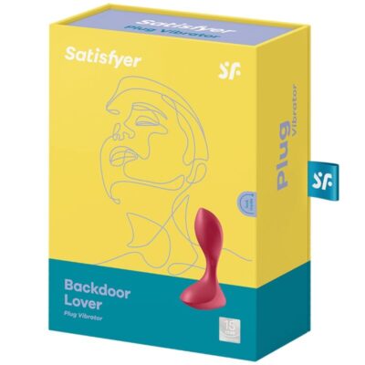 Satisfyer backdoor lover vibrating plug - vermelho satisfyer plugs caliente. Pt