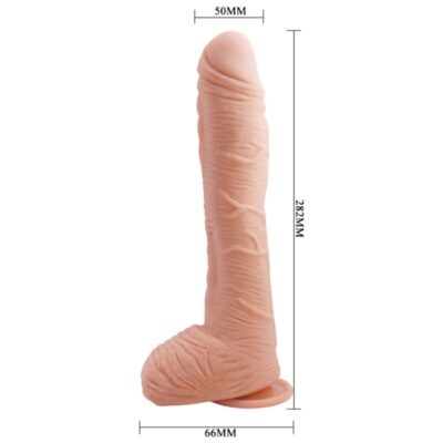Alternative view of LINDO ENCONTRO ALEX LIFELIKE SKIN DILDO 27 CM