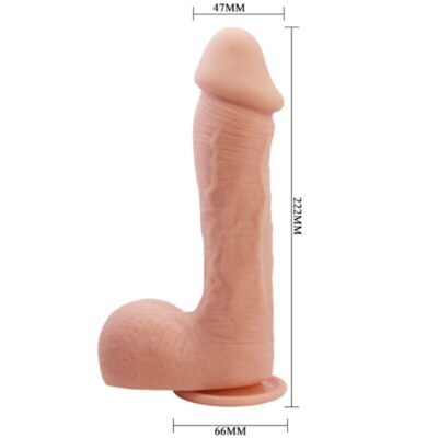 Alternative view of LINDO ENCONTRO JOHNSON LIFELIKE SKIN DILDO 22 CM