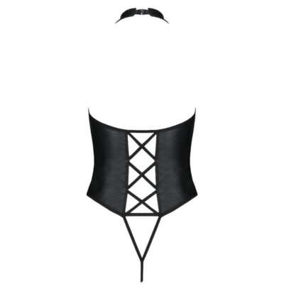 Paixão nancy body eco couro s / m passion woman caliente. Pt