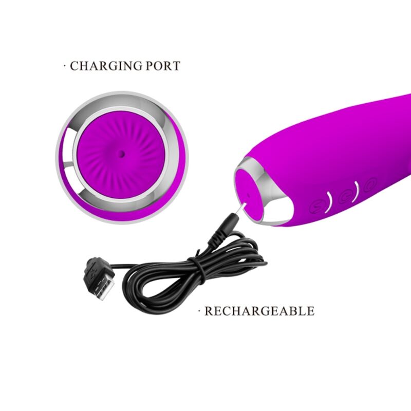 FUNÇÃO ROTATIVO DO VIBRADOR PRETTY LOVE MOLLY RECARREGÁVEL 4 Função rotativo do vibrador pretty love molly recarregável - image 4