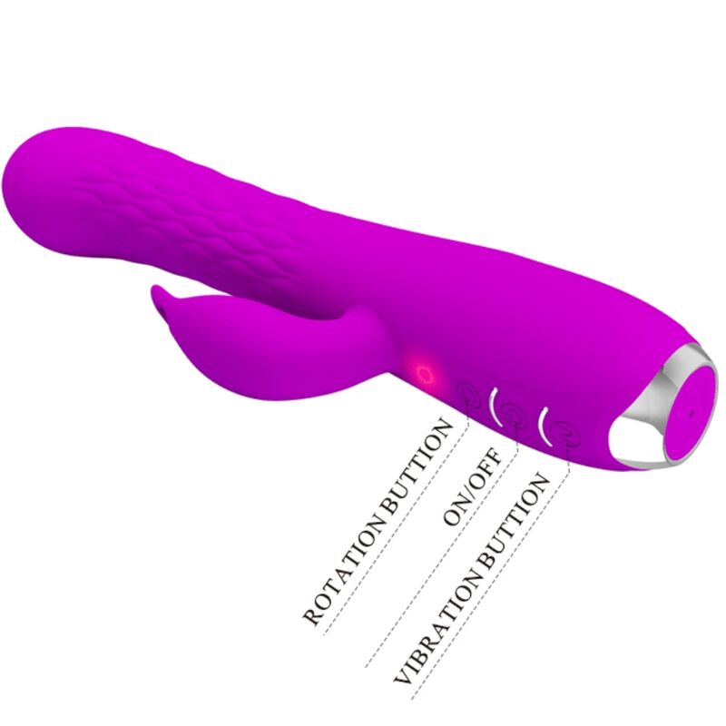 FUNÇÃO ROTATIVO DO VIBRADOR PRETTY LOVE MOLLY RECARREGÁVEL 5 Função rotativo do vibrador pretty love molly recarregável - image 5