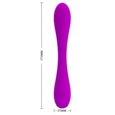 Vibrador dobrável yedda bonito amor pretty love smart caliente. Pt