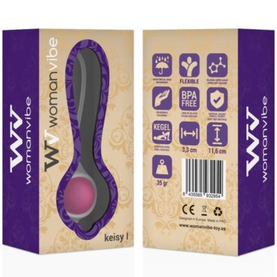 Womanvibe keisy i ball geisha silicone - rosa womanvibe caliente. Pt
